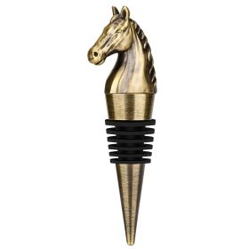 Animal-shaped Wine Stopper For Preserving Red Wine, A Kitchen Storage Gift, A Birthday Gift For Universal Wine Preservation Supplies. (Option: Bronze HJS0405)